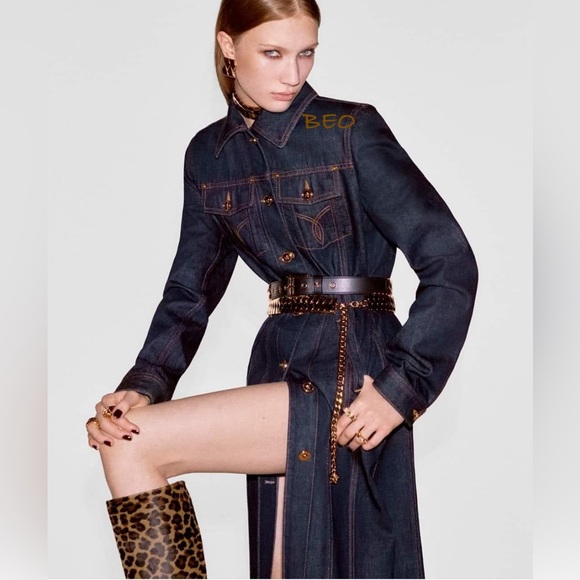 Lauren Jeans Co Dresses & Skirts - RalPh L. deNim TreNch coAt / MiDi dReSs RalPh L.